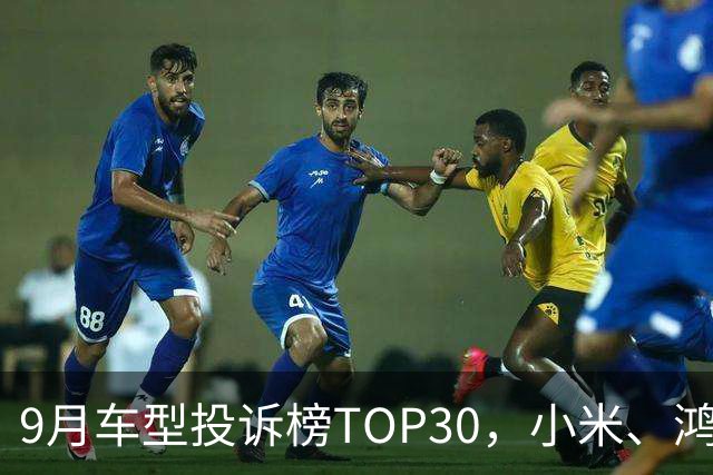 9月车型投诉榜TOP30，小米、鸿蒙智行、零跑等新势力集体缺席